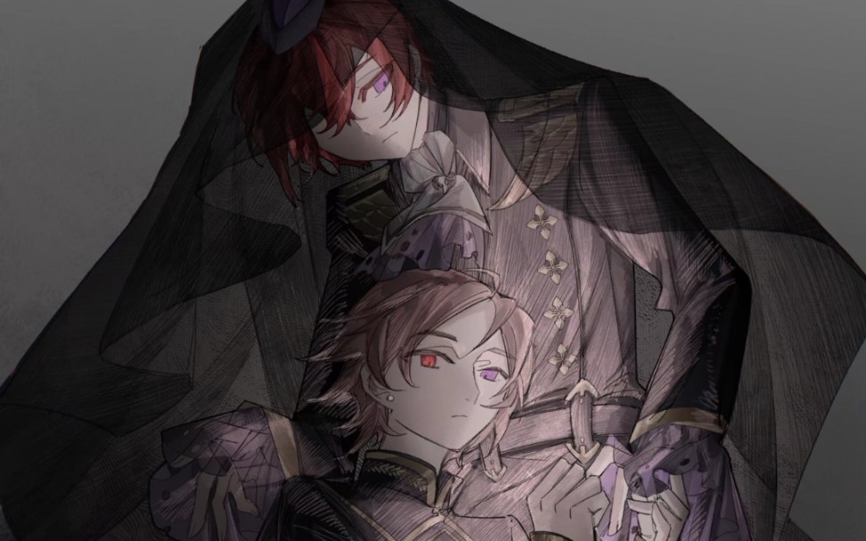 【摸鱼】死神朱樱司x黑雪樱河琥珀(*σ0766`)σ