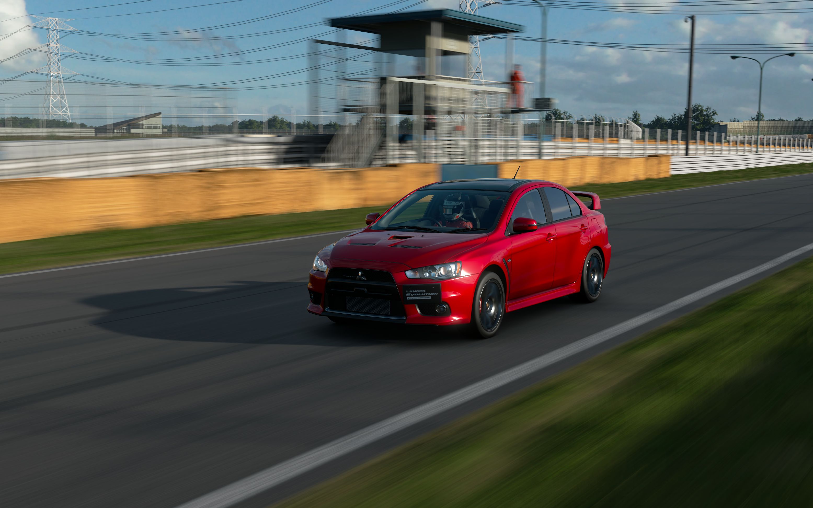 gt sport 三菱lancer evolution final edition15 筑波赛道试驾_哔哩
