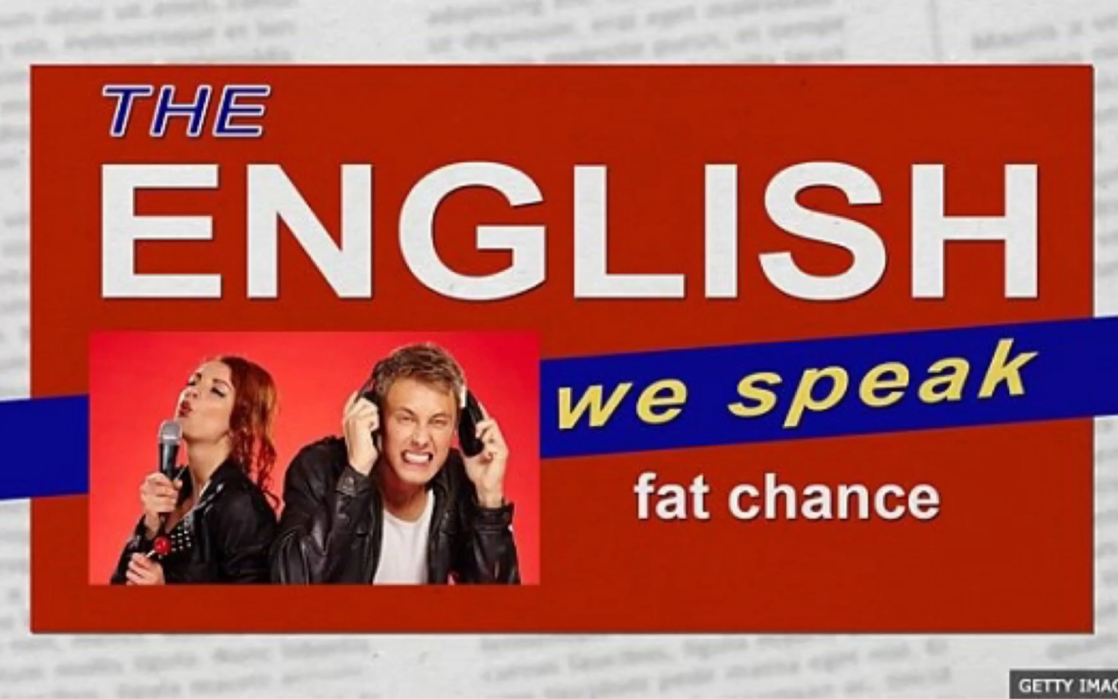 [图]【BBC Learning English】地道英语系列15 每日一学 “fat chance” 机会很肥？机会很大？？？