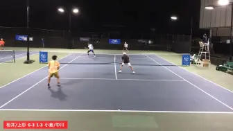 Video herunterladen: 职业双打 - 2024 ITF柏树国际1R：松井俊英_上杉海斗 vs 小倉孝介_中川舜祐