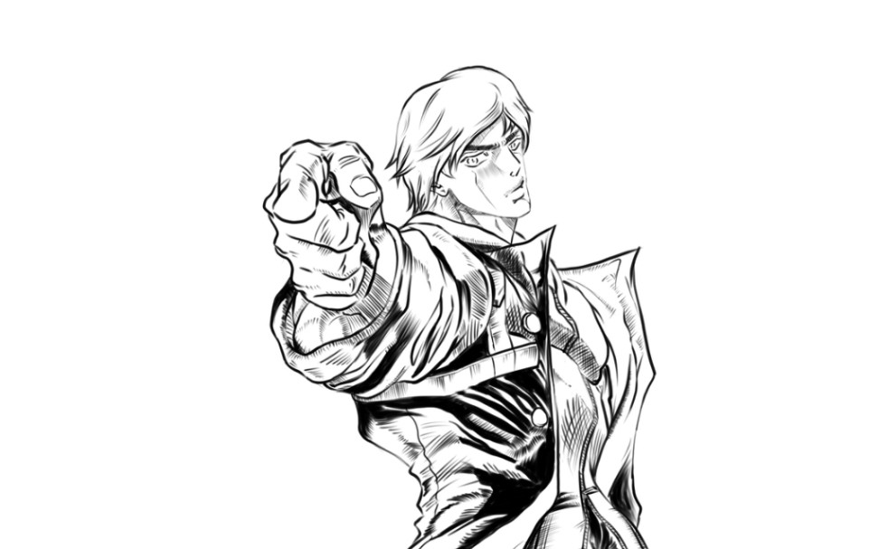 鬼泣手绘小脑洞——尼禄·jo太郎