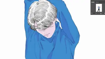 【Photoshop】bounce with me 速涂一张