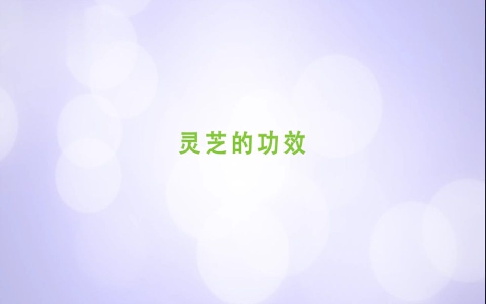 灵芝的功效哔哩哔哩bilibili