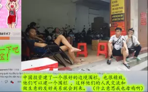 Download Video: 越南博主从中国一侧查看边境电网栅栏 途经破败沉寂的东兴文化街 油管外国评论