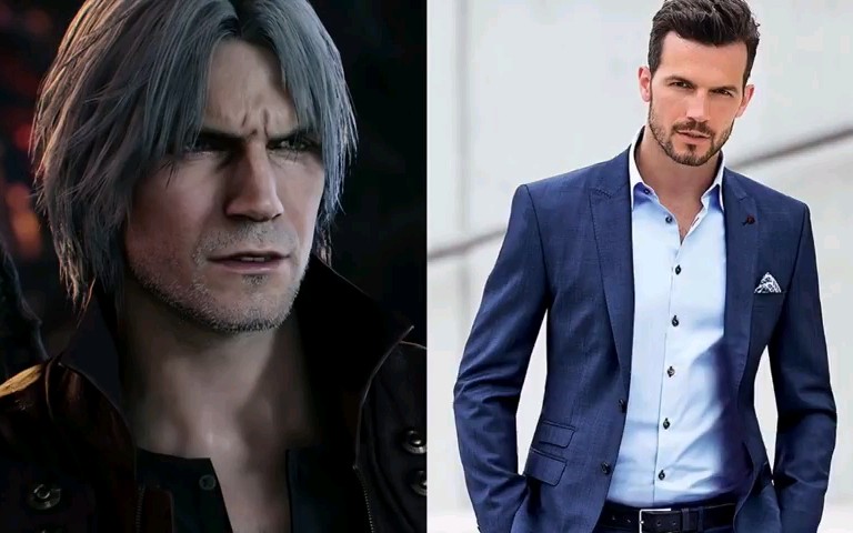 鬼泣5现有角色脸模