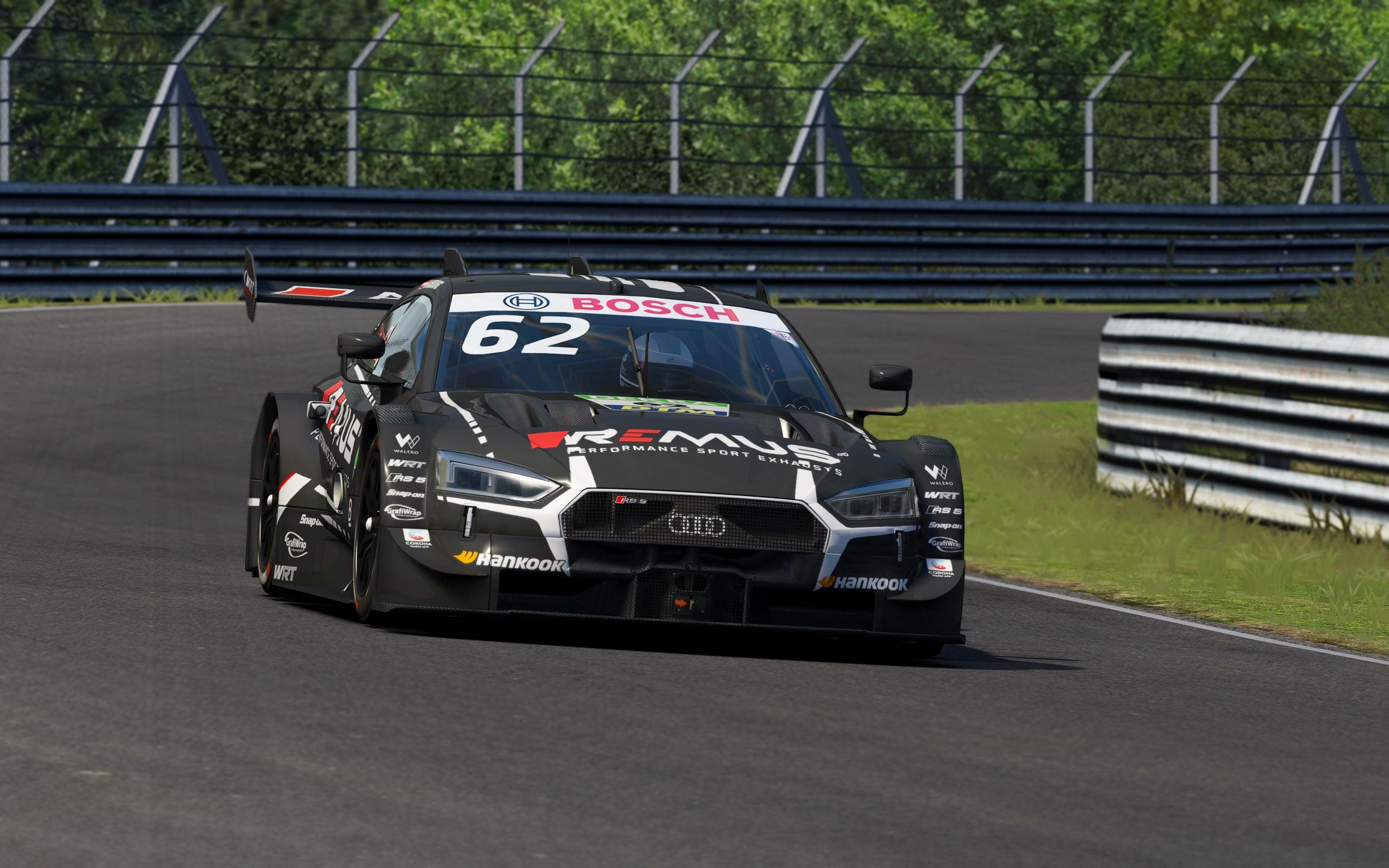 《神力科莎》沉浸式纽北-奥迪 rs5 dtm 第一个进7分的圈