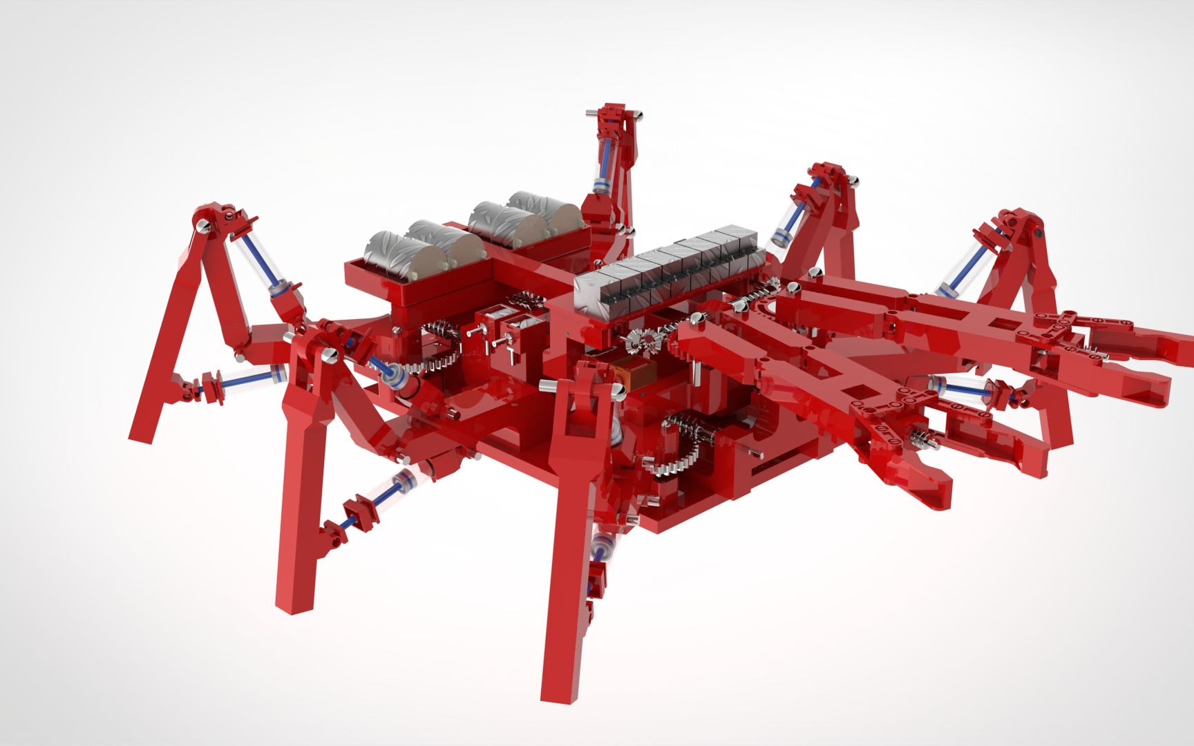 机械仿生螃蟹未配音