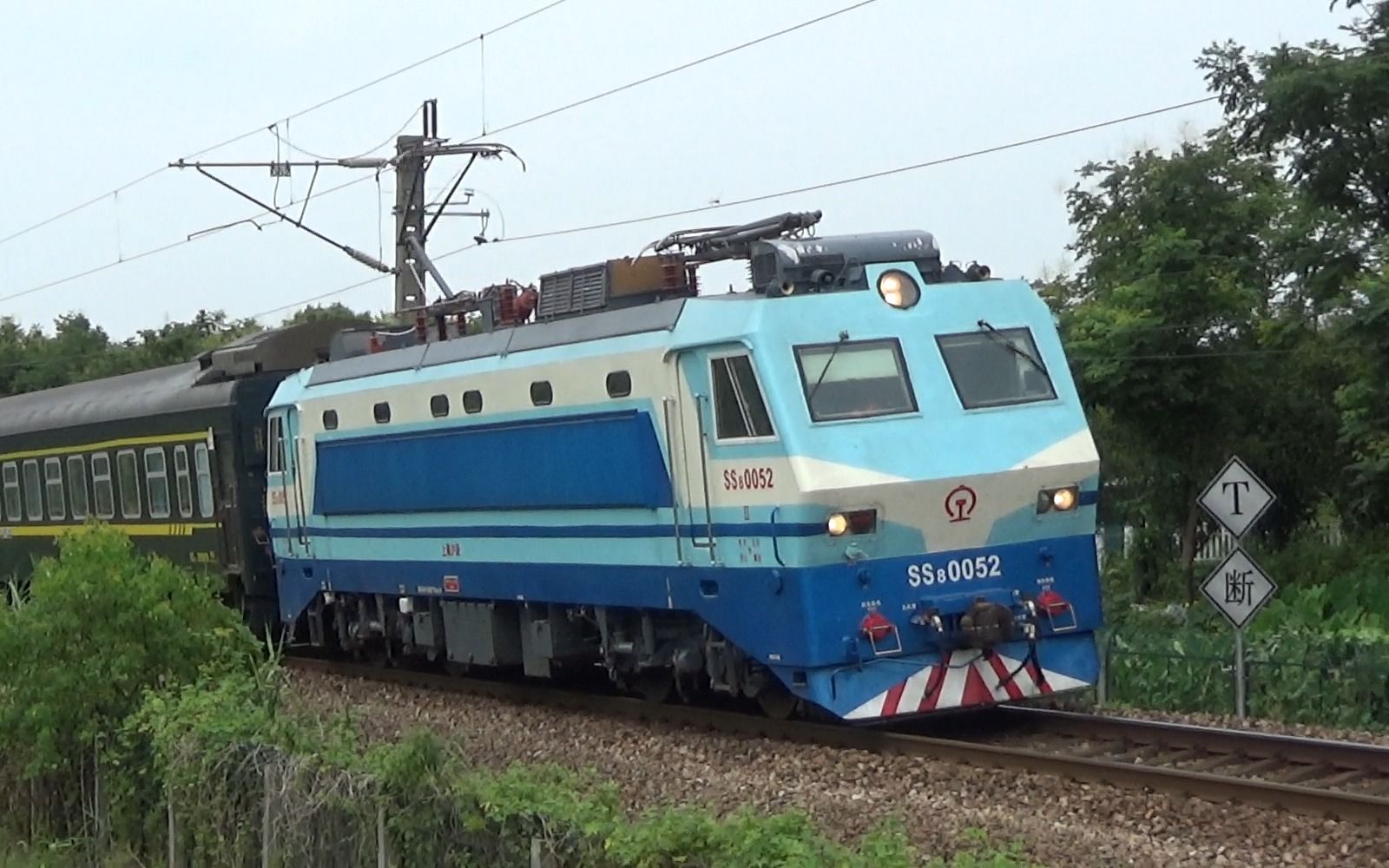 【全收录】上局沪段 ss80052 牵引 k72次 重庆北-上海南 2020.8.