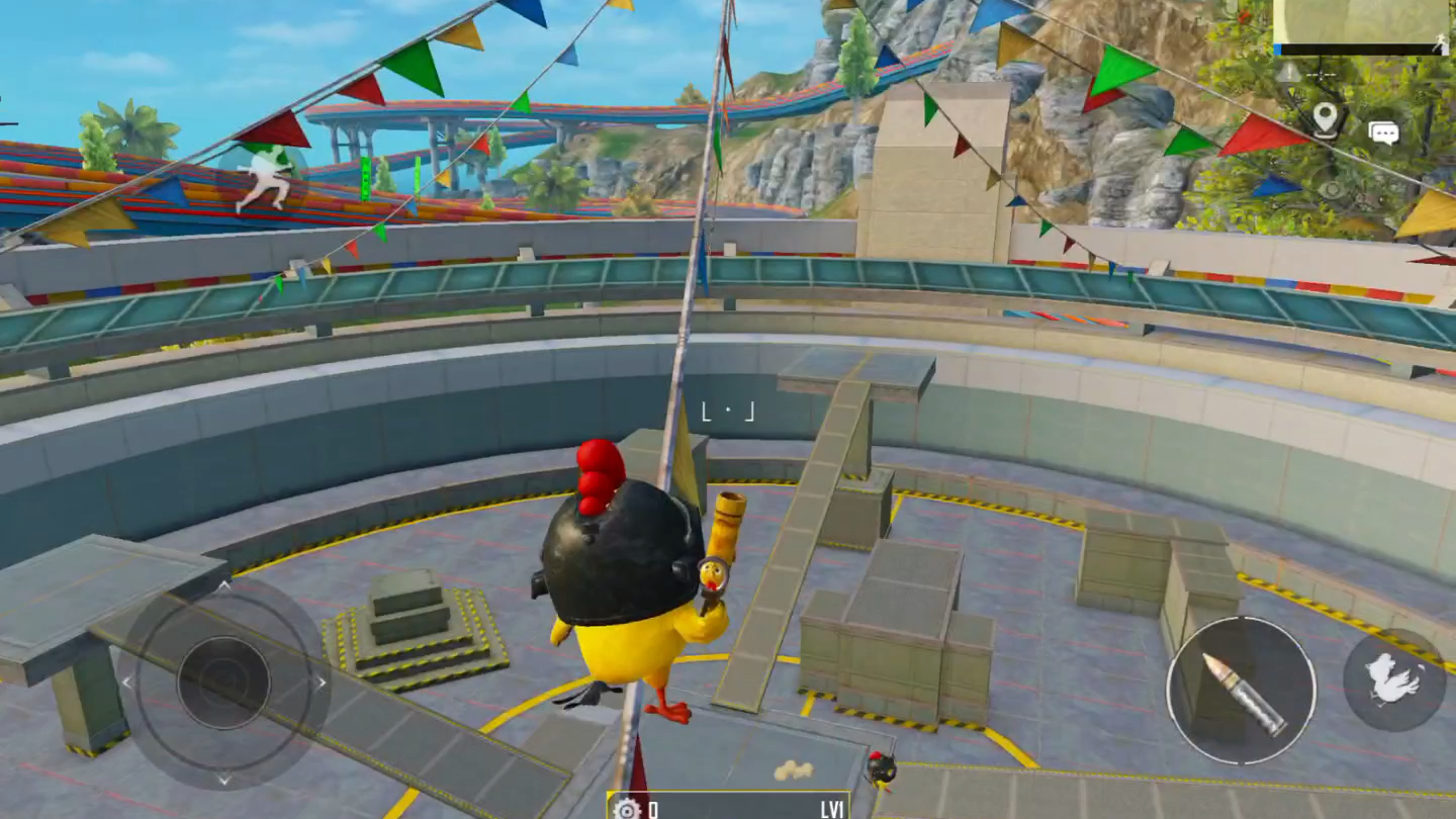 和平精英特训岛大乱斗的无敌点