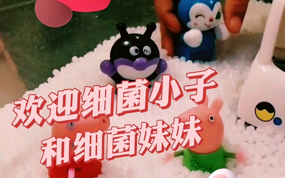 细菌小子和细菌妹妹来作客