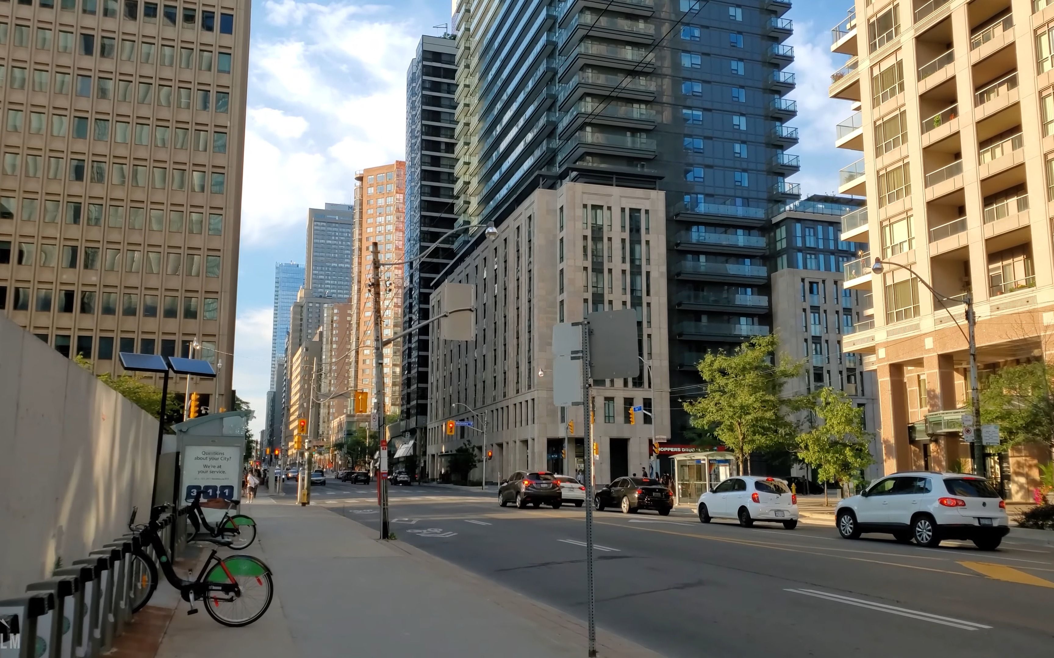 多伦多徒步旅行 漫步市中心3号舞台,海湾街至圣约瑟夫大街