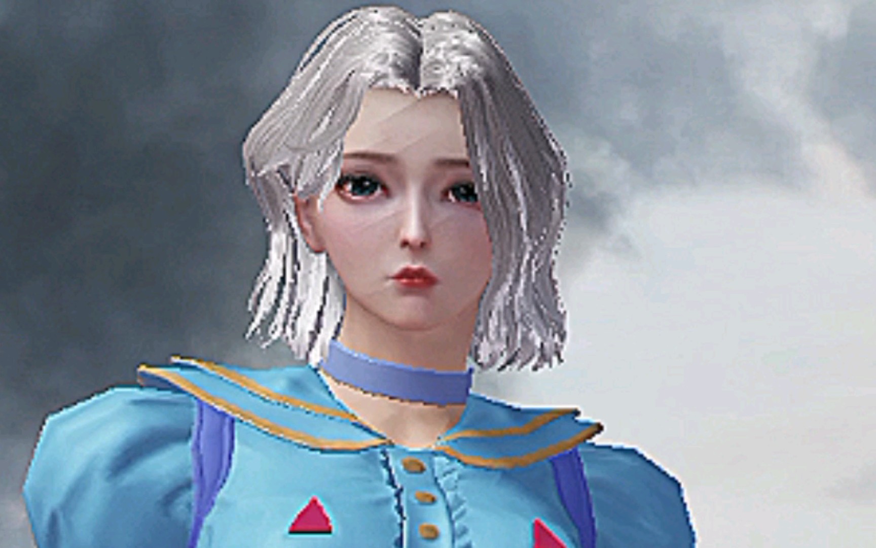 和平精英捏脸-落叶(三连取码)