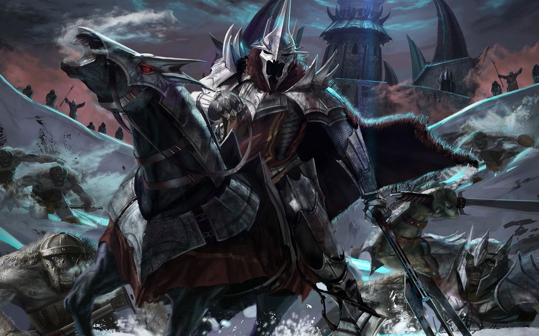 全面战争魔戒第一期极难难度魔多崛起兽人人海流