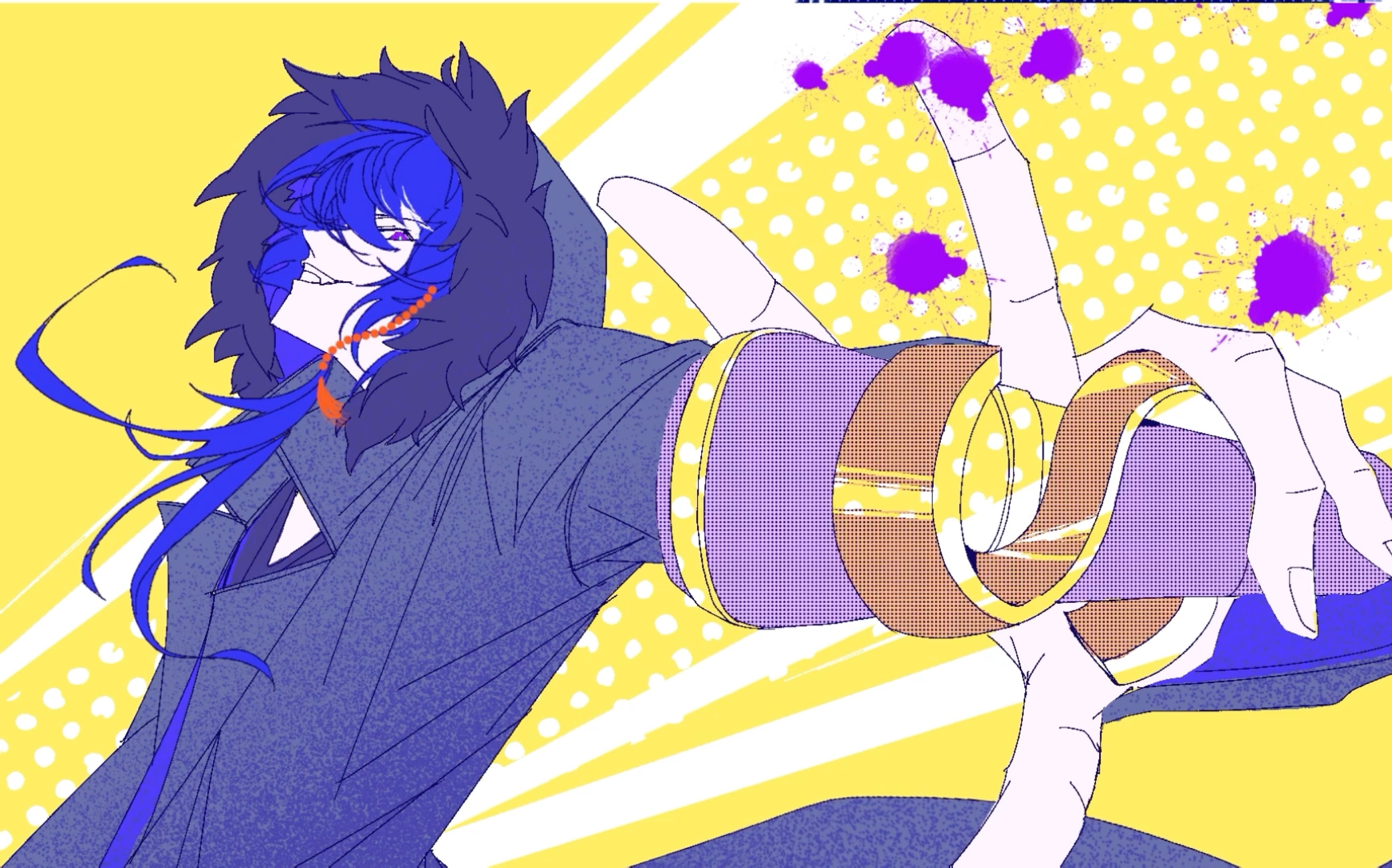 【drb手书/有栖川帝统中心】黛丝的wild side