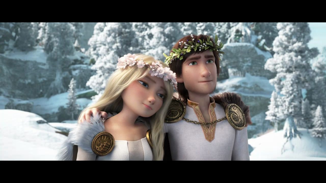 驯龙高手三42 小嗝嗝和亚丝翠那忠诚眷属 我们的故事也要告一段落了