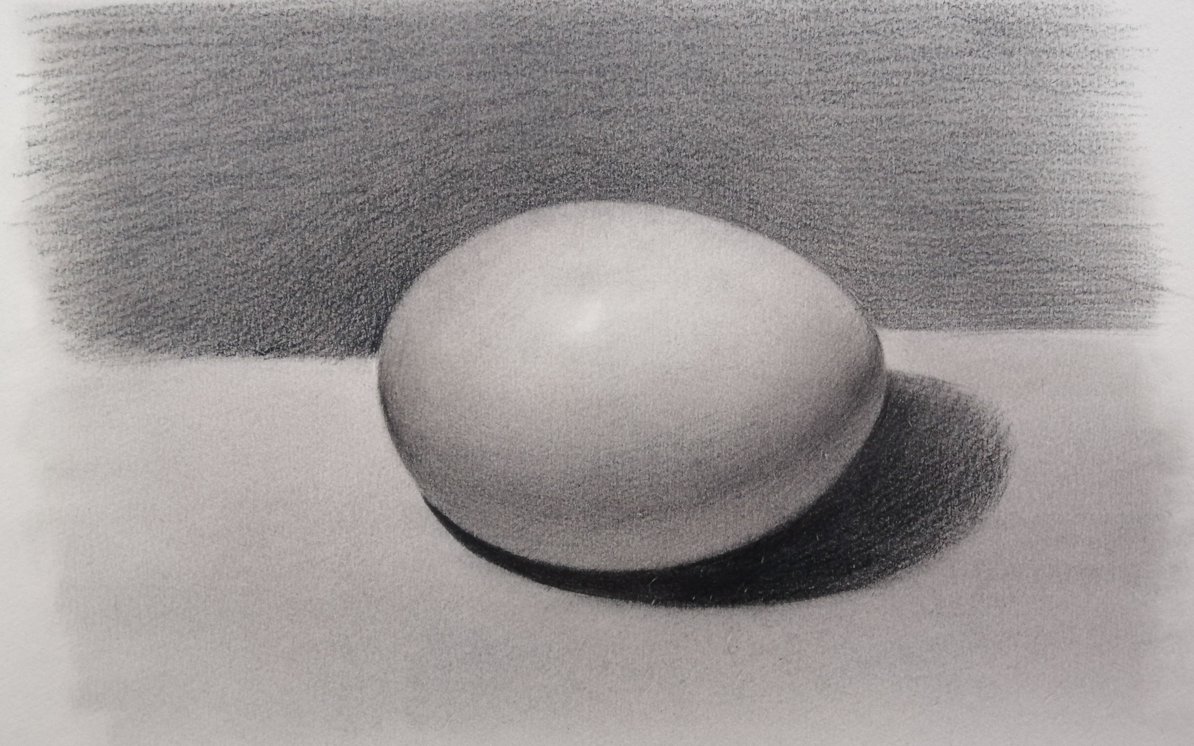 蛋壳素描图片