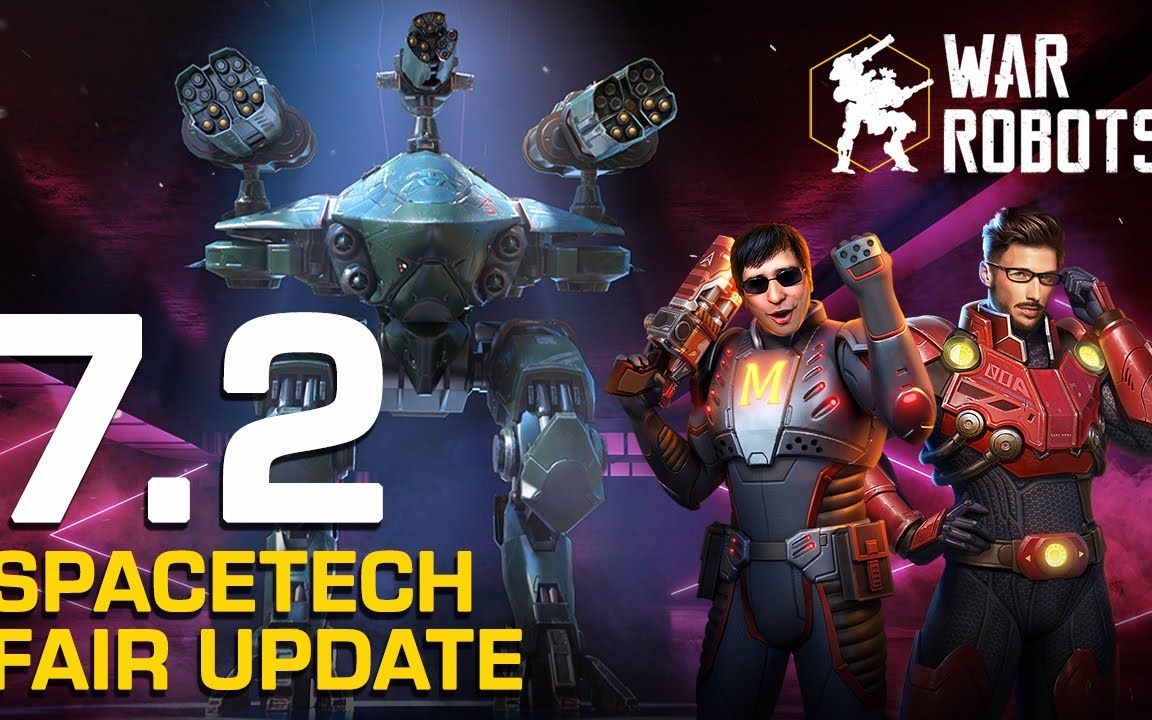 【War Robots搬运】7.2更新官方宣传片!(中英双语)手机游戏热门视频