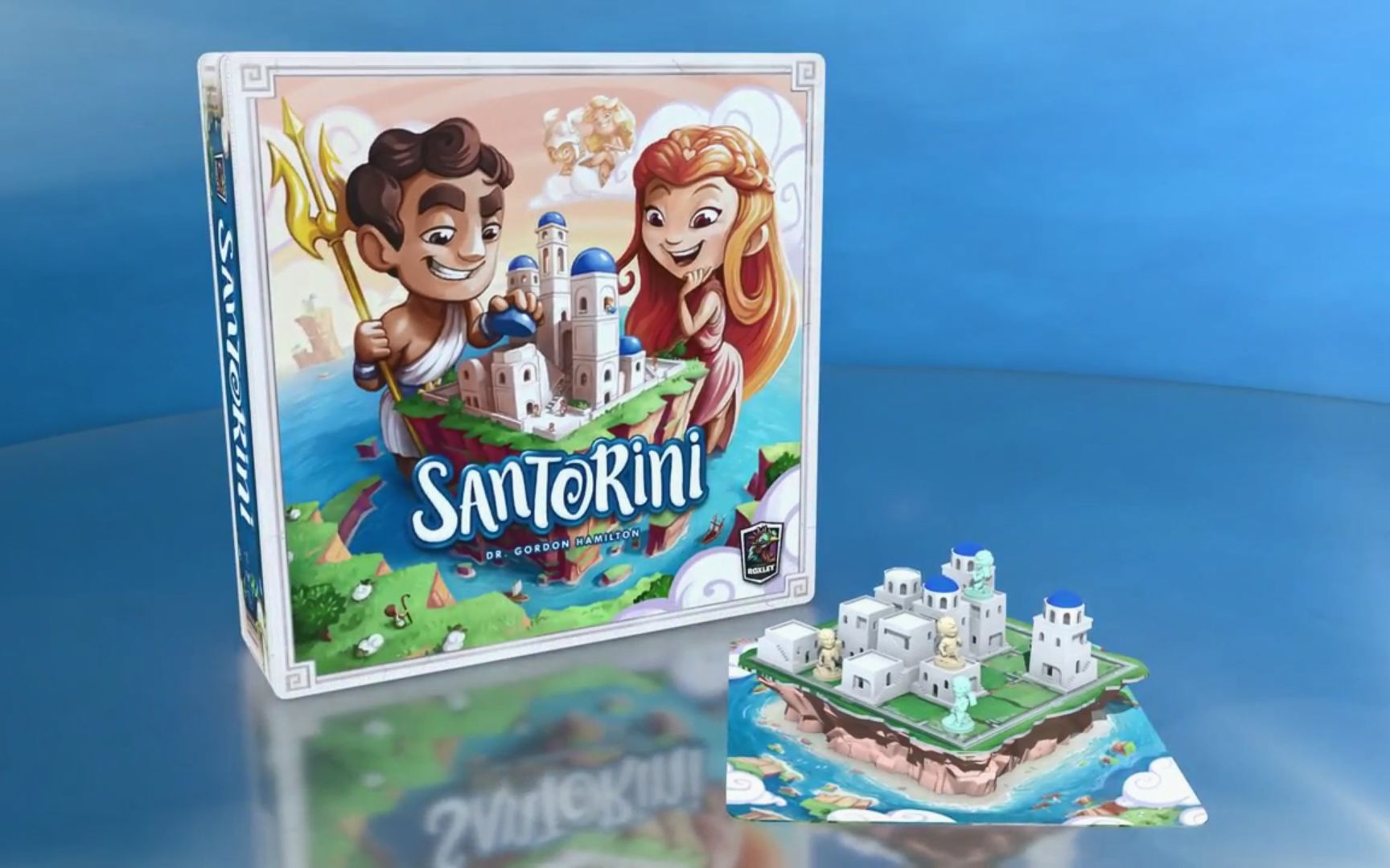 [图]《圣托里尼》宣传视频和玩法 Original Santorini Kickstarter Trailer