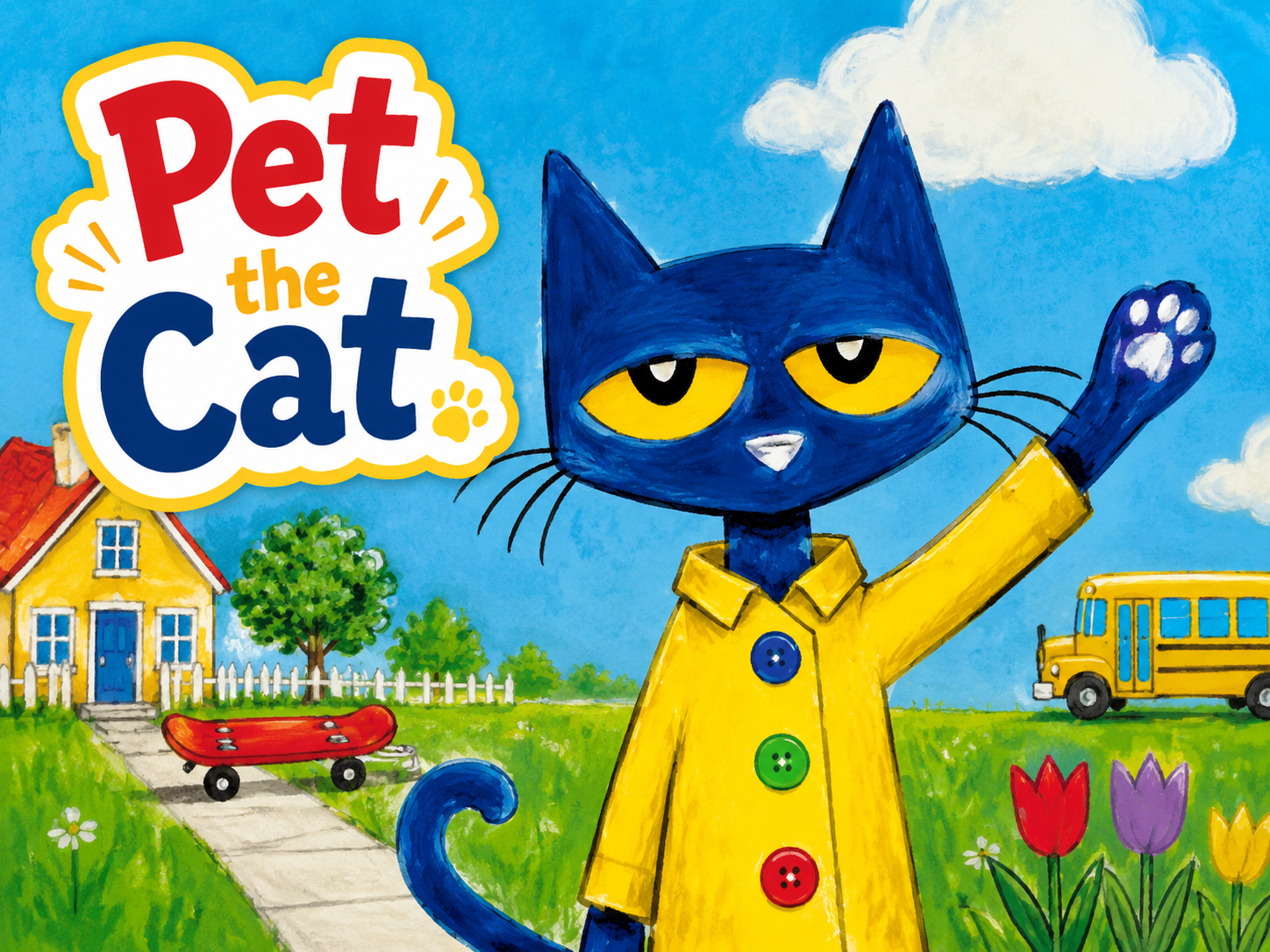 【Pet the Cat】皮特猫英文版动画28集 美国最畅销的情绪绘本 英语启蒙必备动画 适合2-6岁-爱学习学院-爱学习学院-哔哩哔哩视频