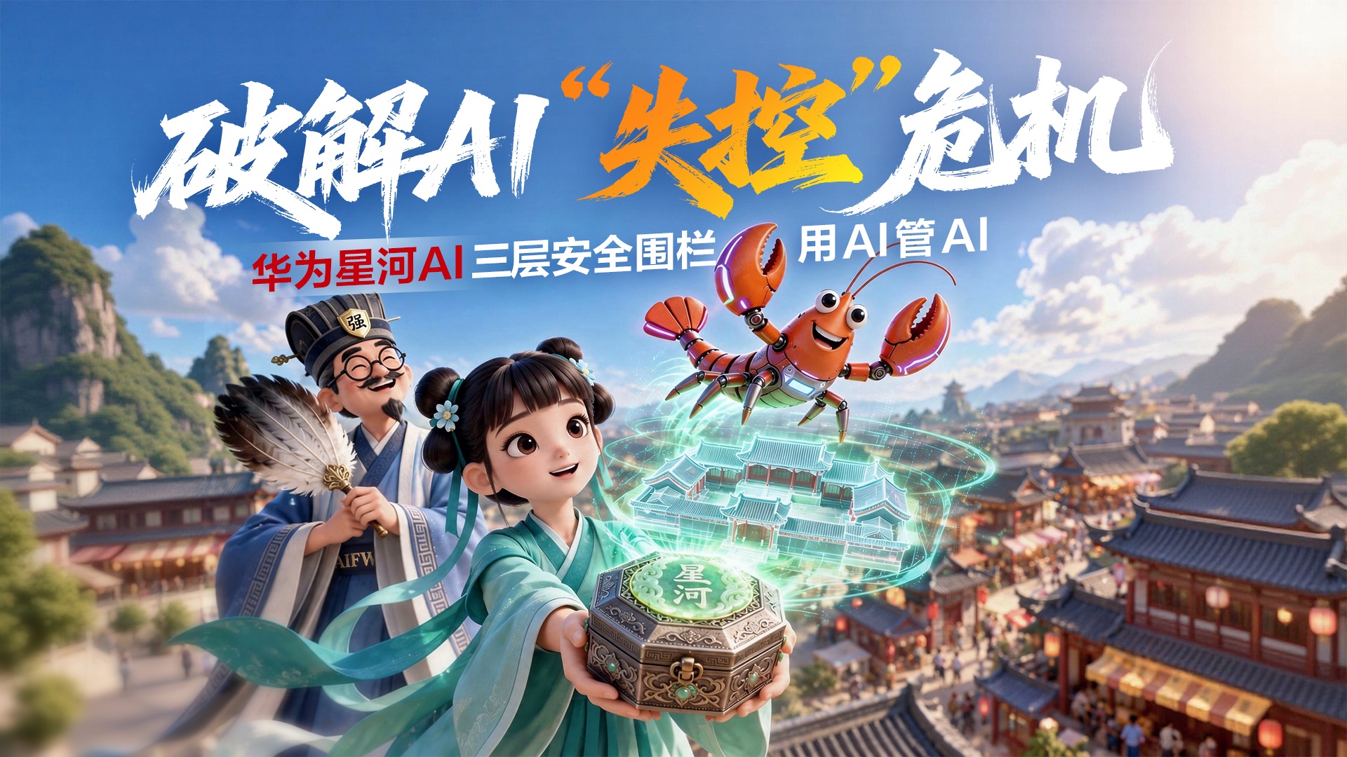 AI“走火入魔”焚账盗银？看华为星河法阵用AI管AI