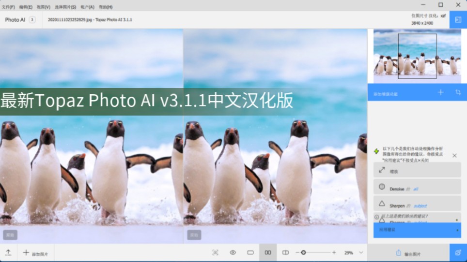 最新Topaz Photo AI v3.1.1中文汉化版大版本更新哔哩哔哩bilibili