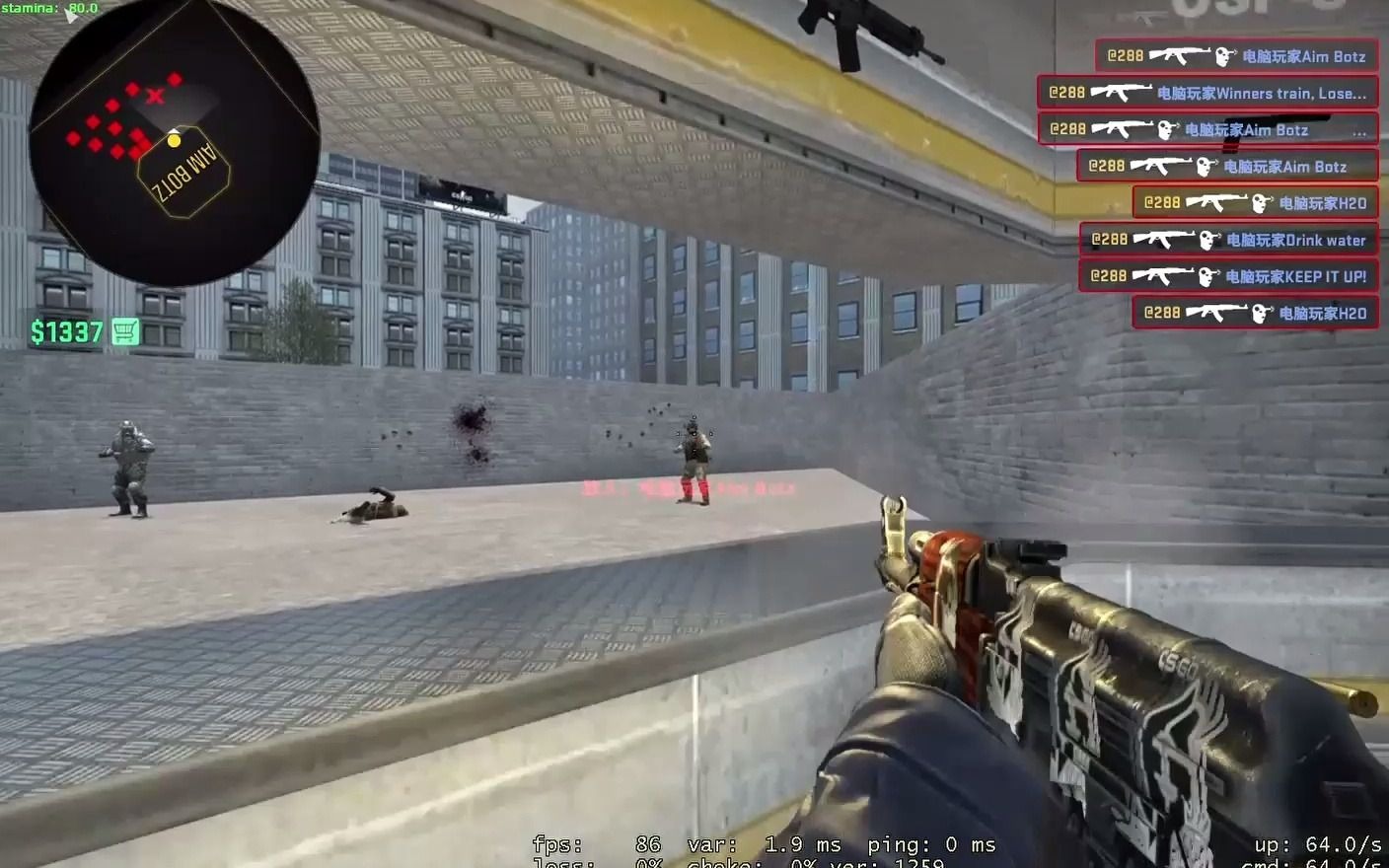 【csgo】5e300的练枪