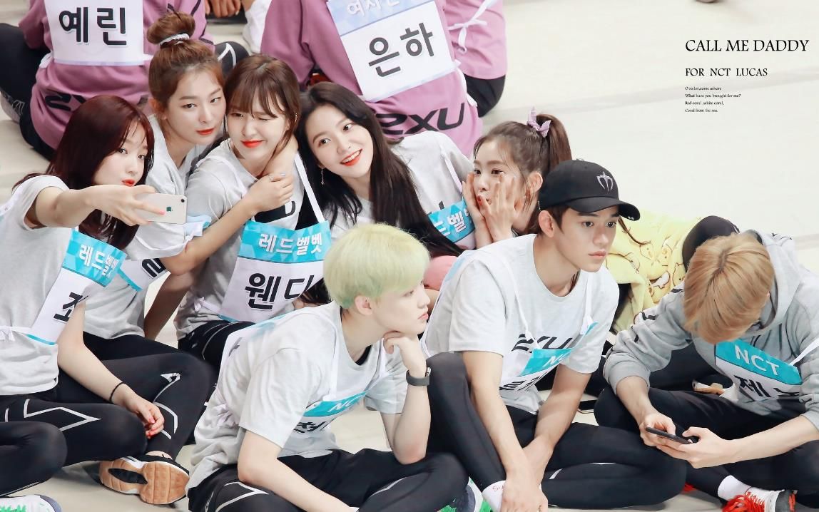 《中秋特辑2018偶像运动会》【red velvet】场外花絮合集,【持更】.