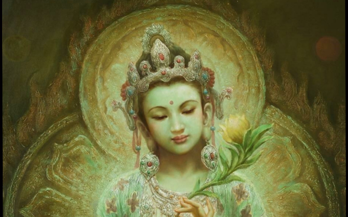 [图]绿度母心咒 Green Tara Mantra