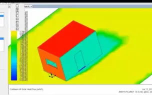 Download Video: fluent案例75 房屋太阳能受热三案例