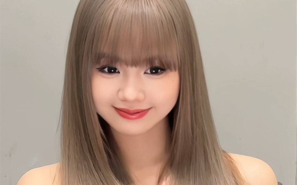 lisa同款 超a超甜美的漫画刘海