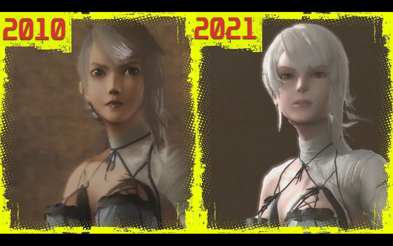 《尼尔:伪装者》ps3原版 vs ps4强化版 | 画质对比