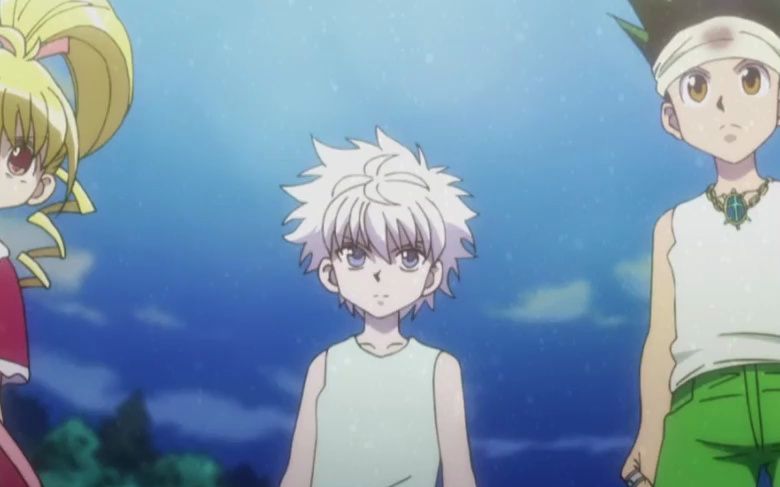 小杰奇犽西索三人相互 配合,成功击败磊札获得稀有卡片