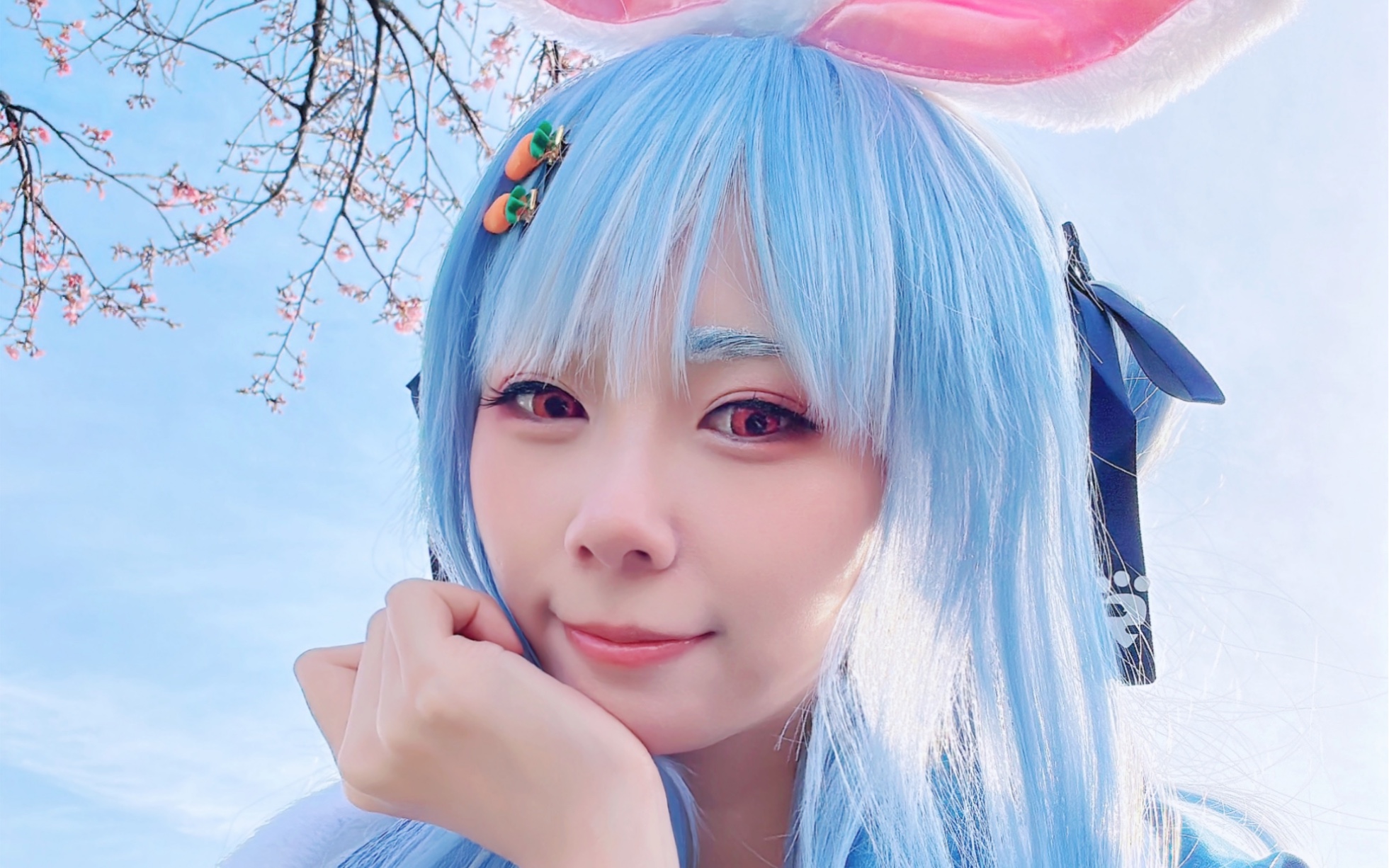 【兔田佩克拉cos】这么可爱真是对不起了