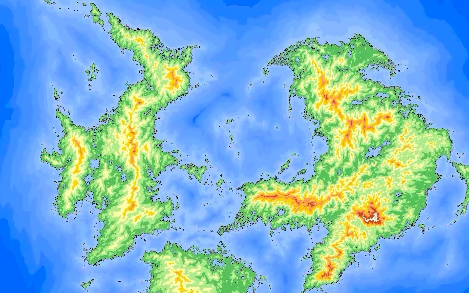 【架空】地图,但是还没有想好名字