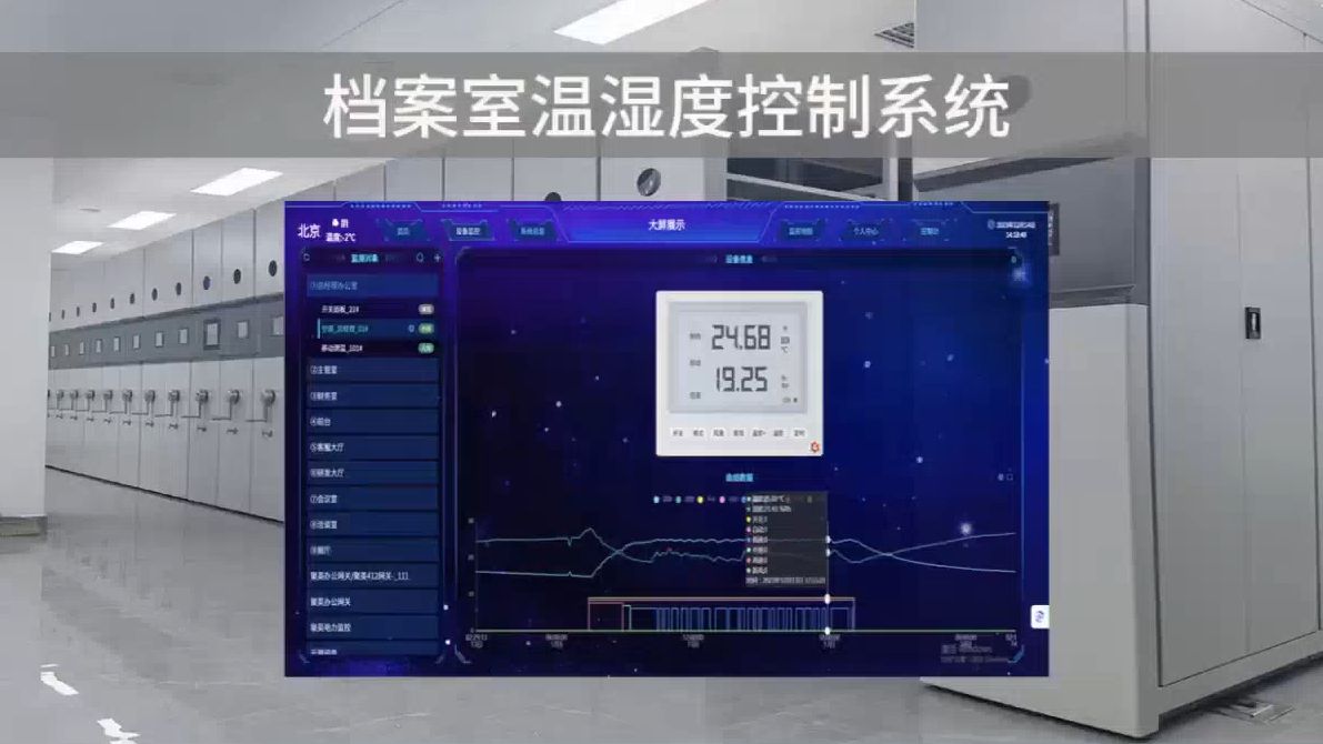 档案室温湿度控制系统 管理效率倍增