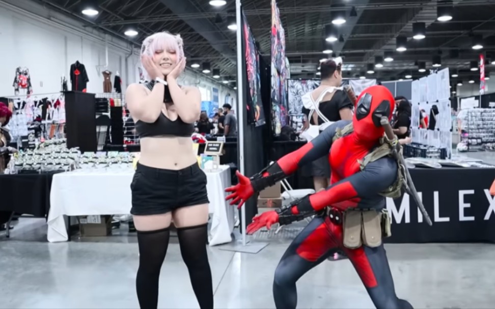 [图]【D Piddy】化身死侍大闹漫展Deadpool vs SoCal Anime 2022