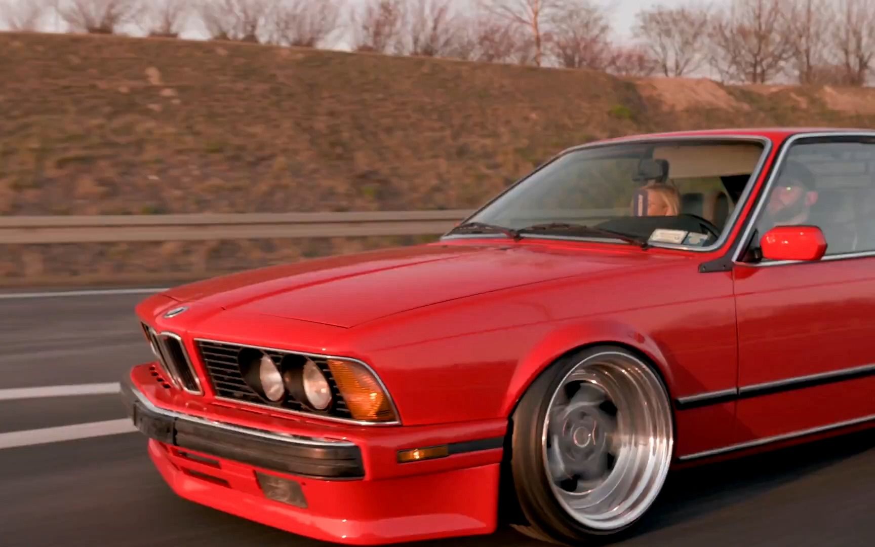 经典宝马 e24 635sci 老bimmer的低趴改装