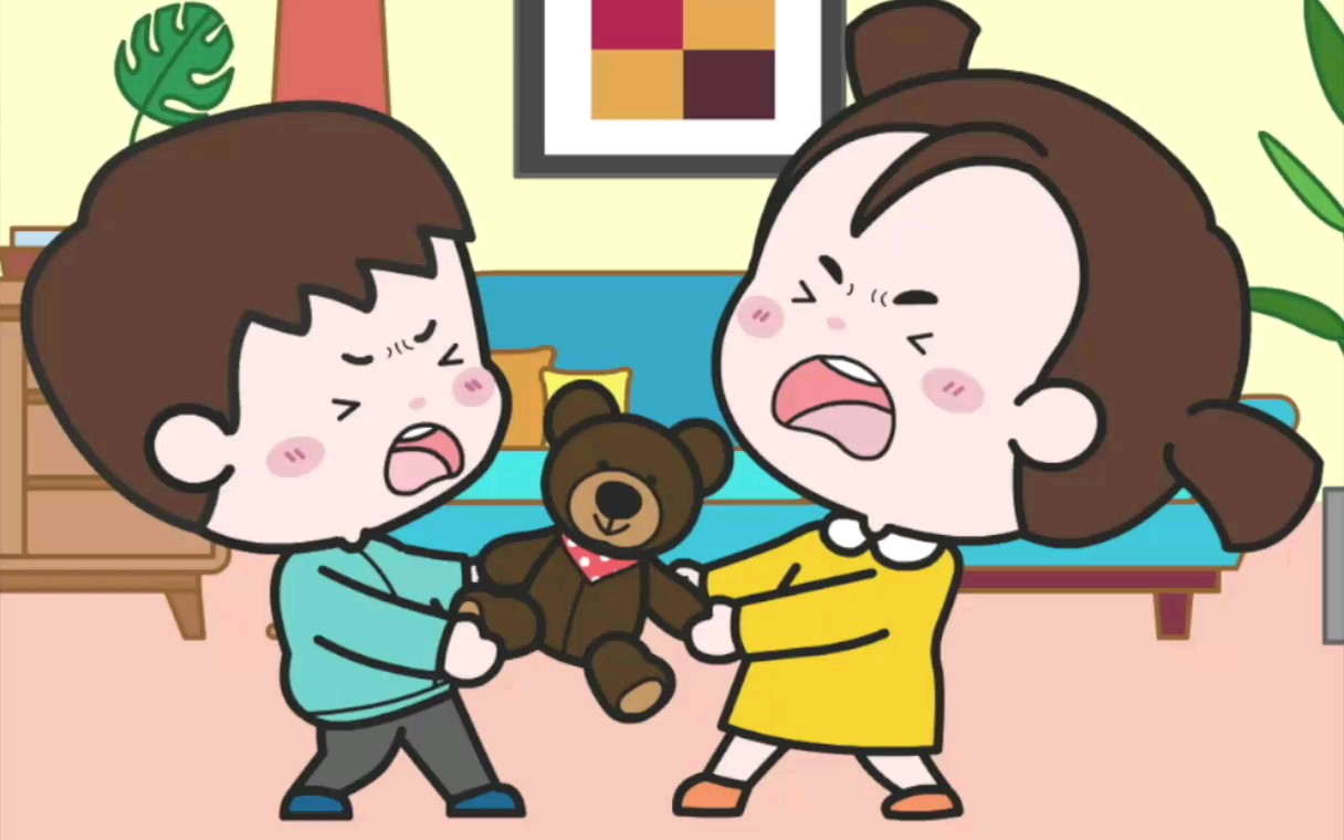 怎么游戏化处理宝宝打架,10秒钟教会你