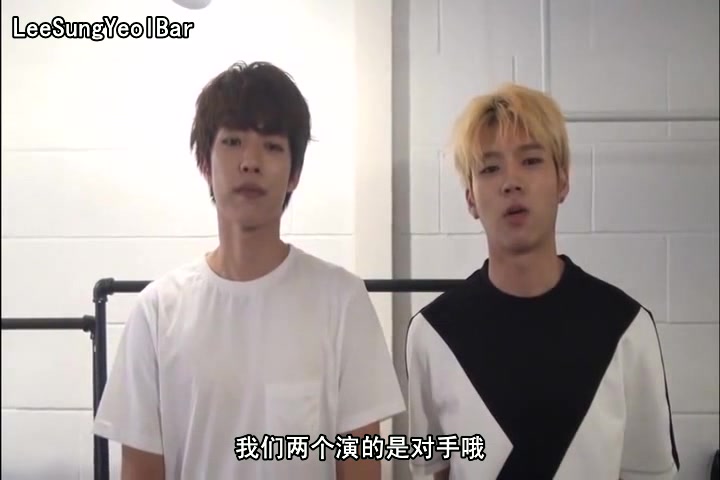 [图]【烈吧中字】150925 High School Love On DVD发售视频采访-李成烈