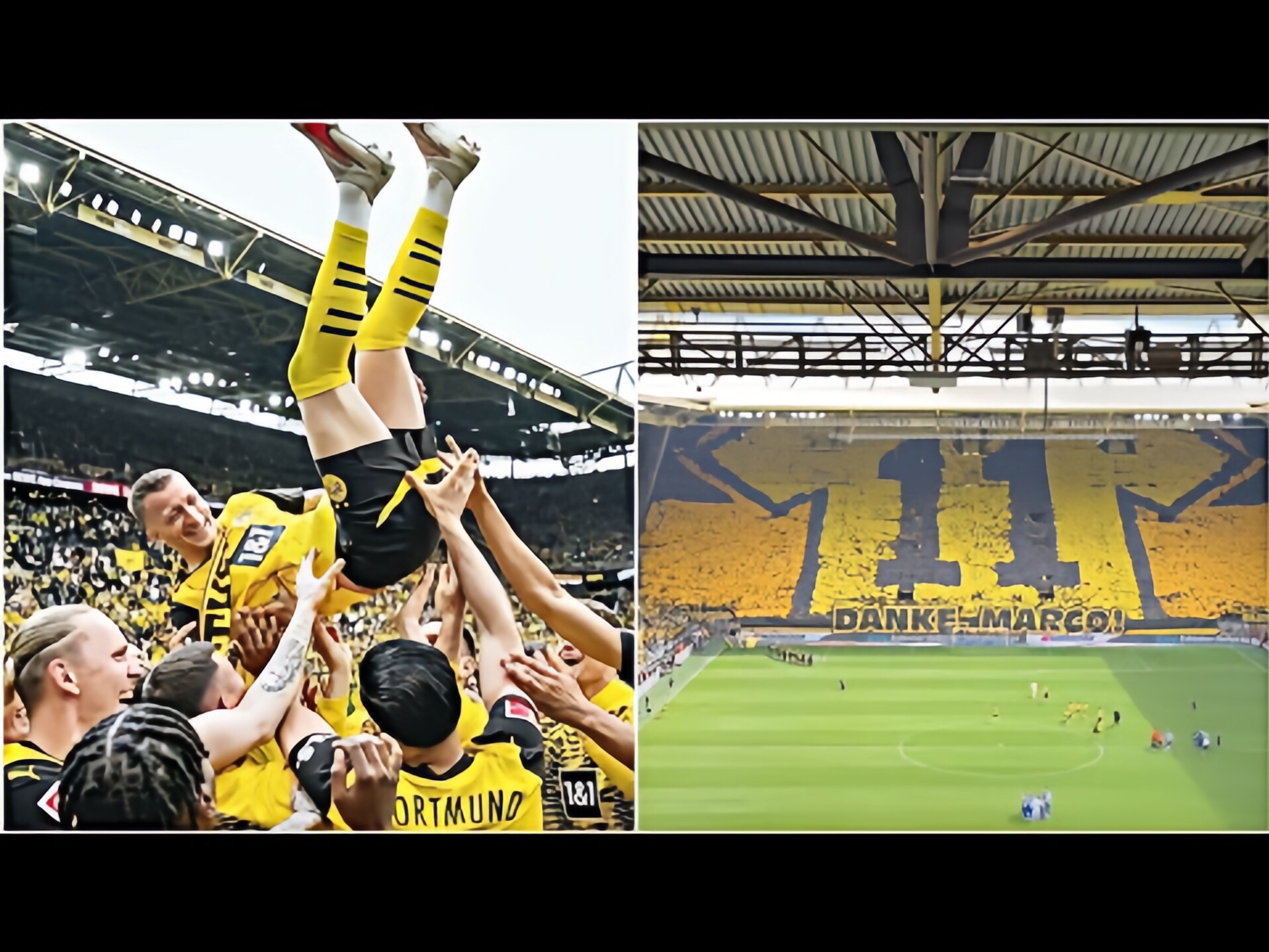 多特蒙德球迷以难以置信和动情的方式向罗伊斯告别!