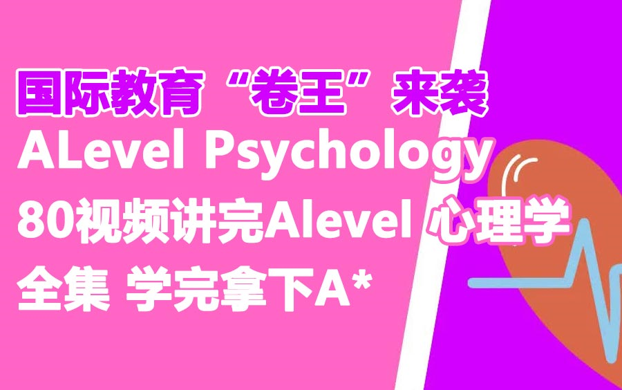 [图]ALevel Psychology AP/IB 心理学