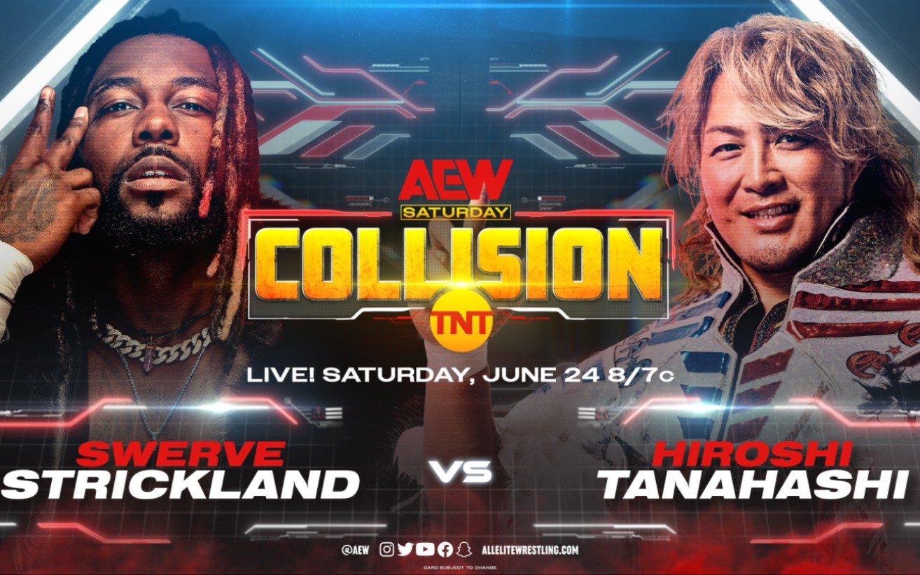 [图]AEW Collision #2 2023.06.24 棚桥弘至 vs. Swerve Strickland