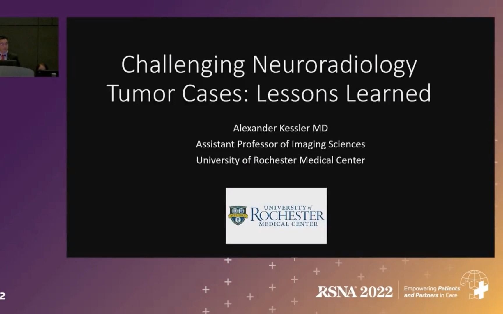 RSNA2022:肿瘤疑难病例教益(Head to Toe Tumor Challenging Cases Lessons Learned哔哩哔哩bilibili