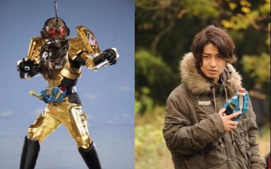 [假面骑士build] 16话 三骑最后登场露个面 (其身份是kiva里的红音也