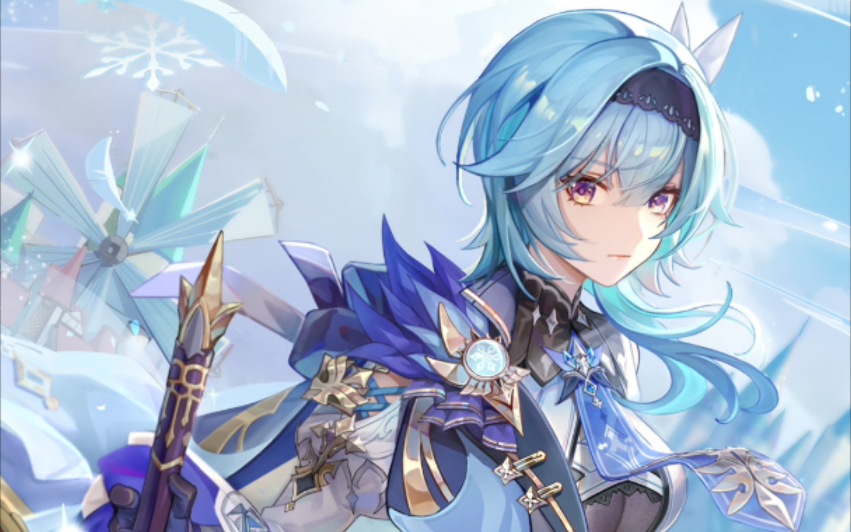 没有童年的优菈-原神