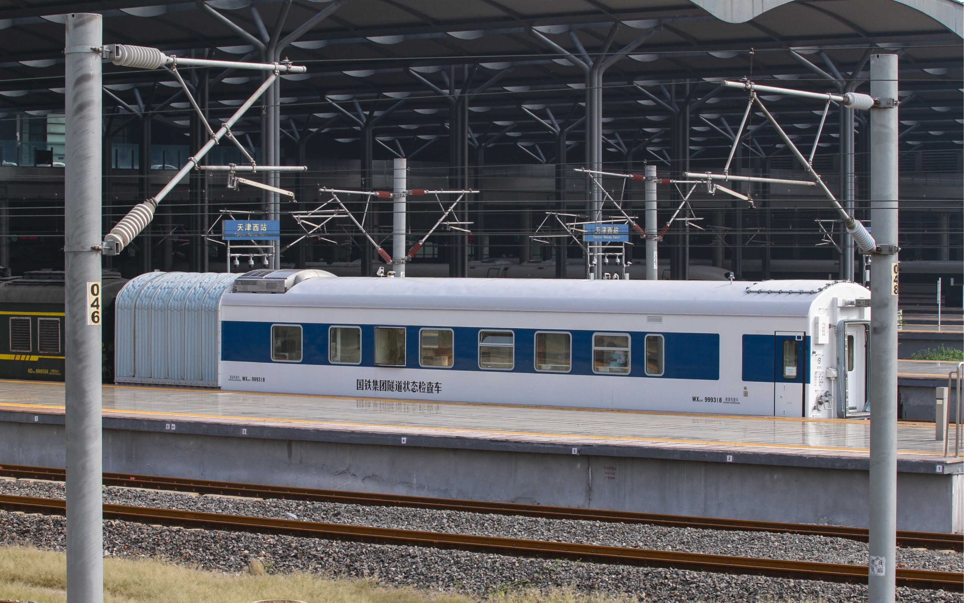 【中国铁路】真原色25t隧道检   k102尾部挂国铁隧道检测车wx25t99931