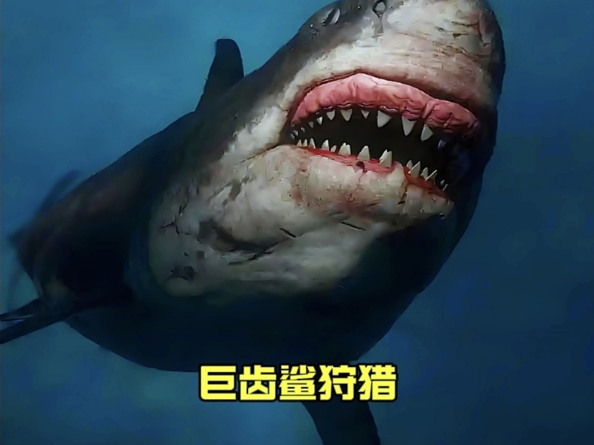 打得过巨齿鲨吗