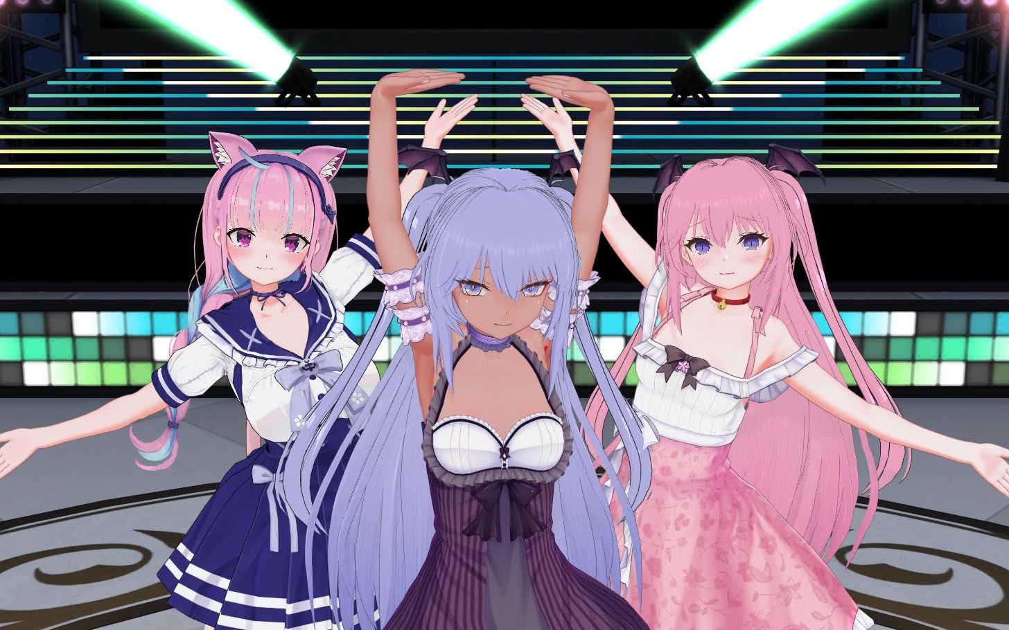 com3d2bloomingdreaming露露姆黑露露姆凑あくあ凑阿库娅