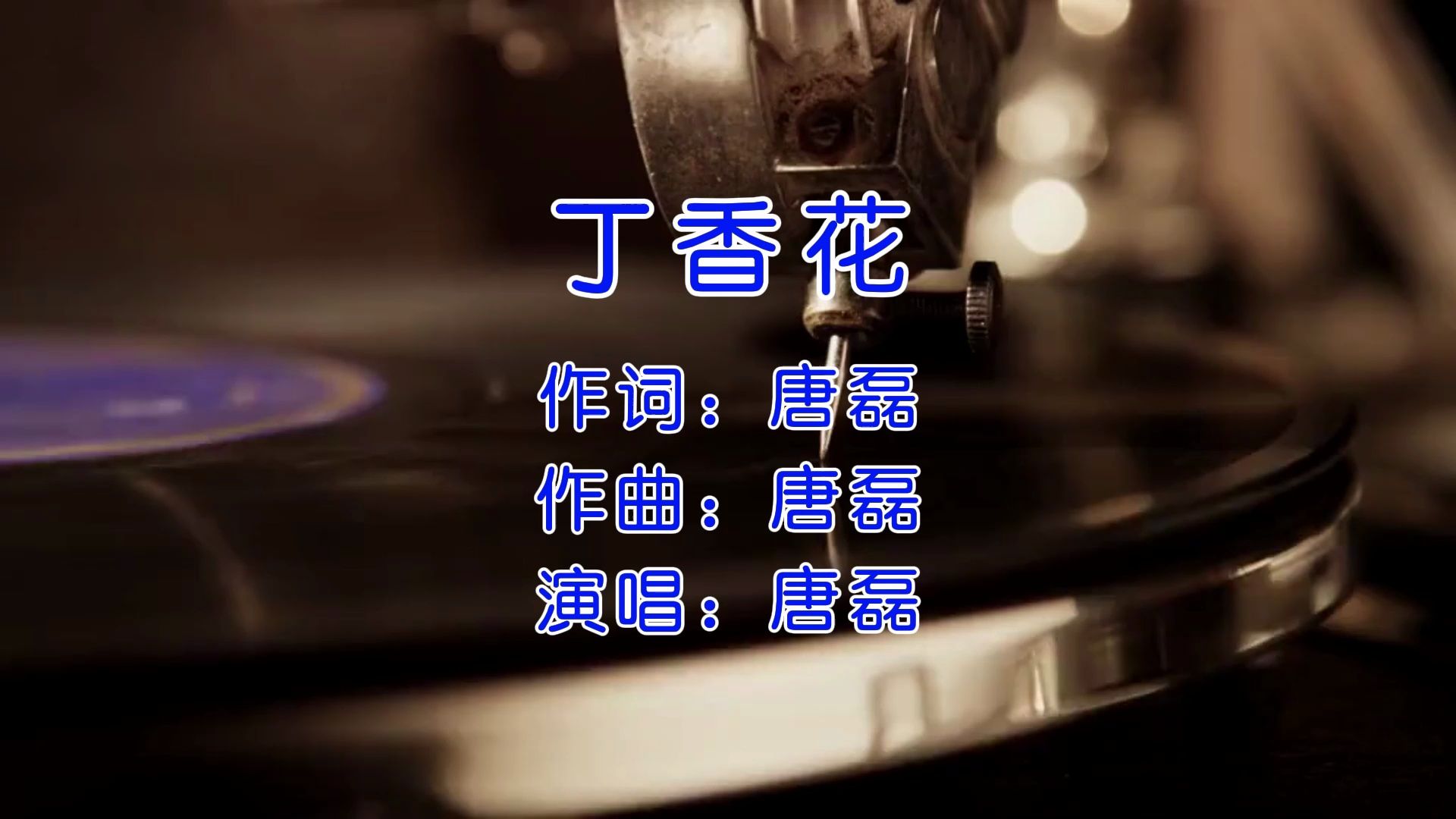 《丁香花》—唐磊