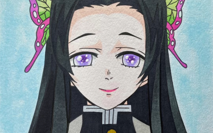【鬼灭之刃】蝴蝶香奈惠︱手绘